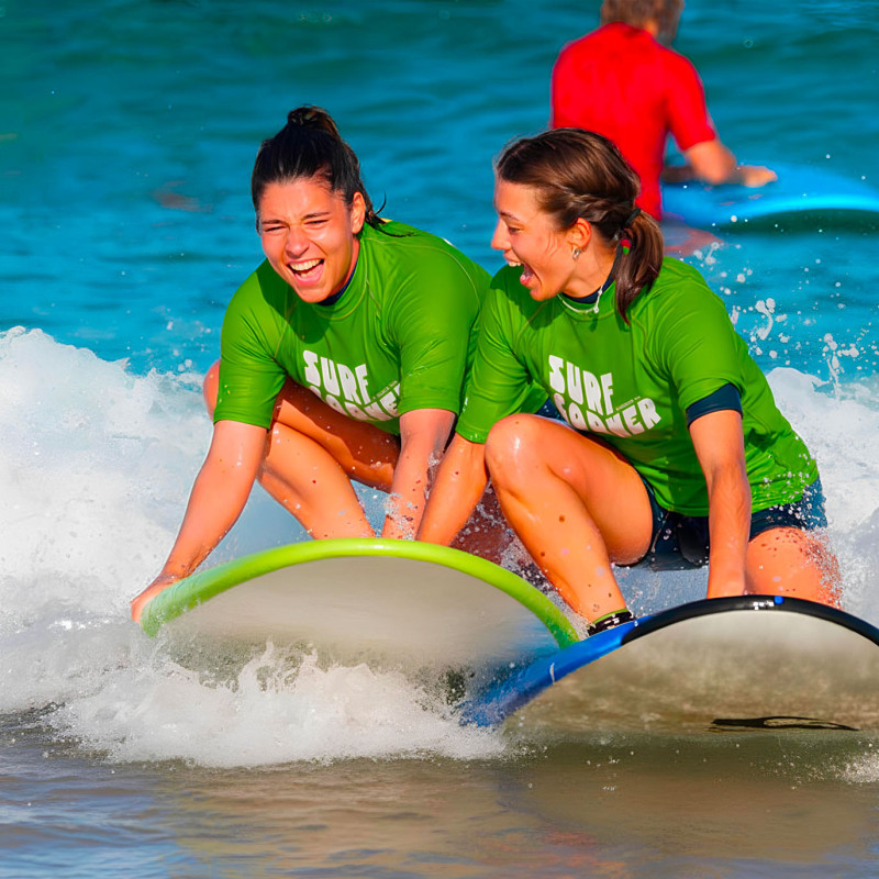 Group Surf Lessons Seignosse | Learn Surfing Together